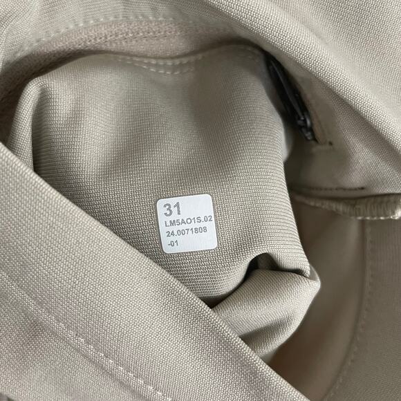 Lululemon ABC Classic Fit 5 Pocket Pant Warpstreme Mens 31 Nomad Khaki Business - Picture 7 of 11